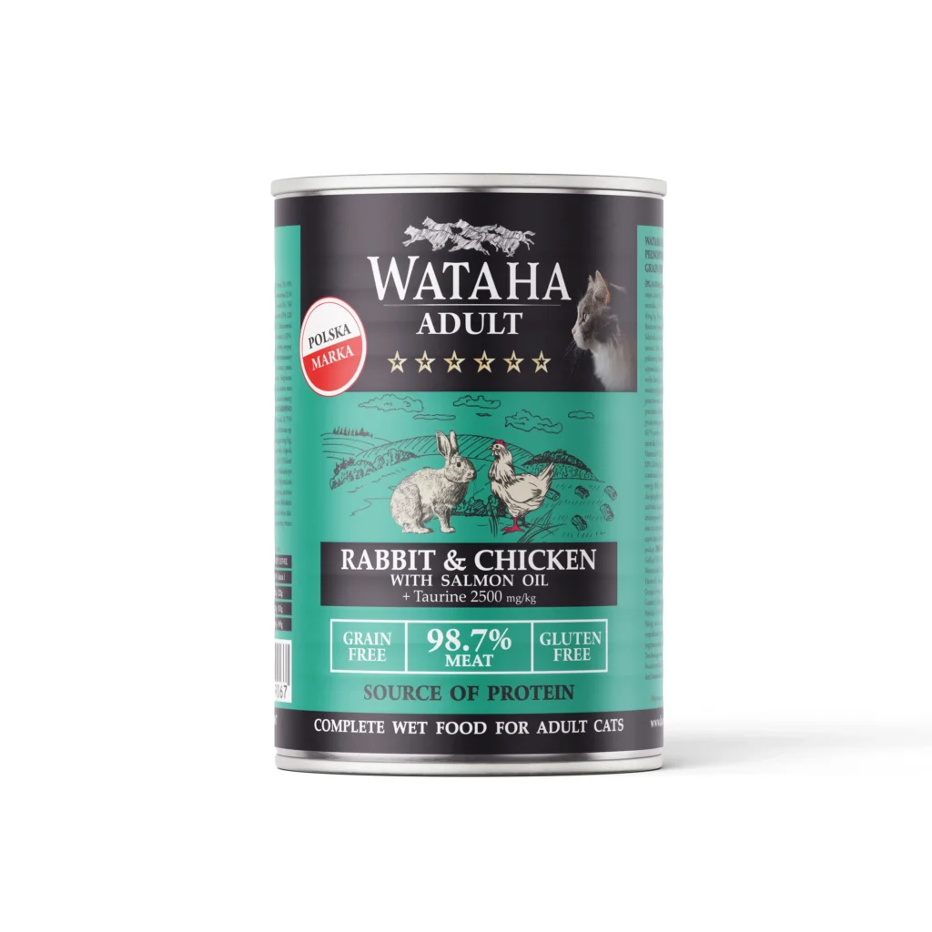 Wataha Hunt Adult Królik z Kurczakiem 400g