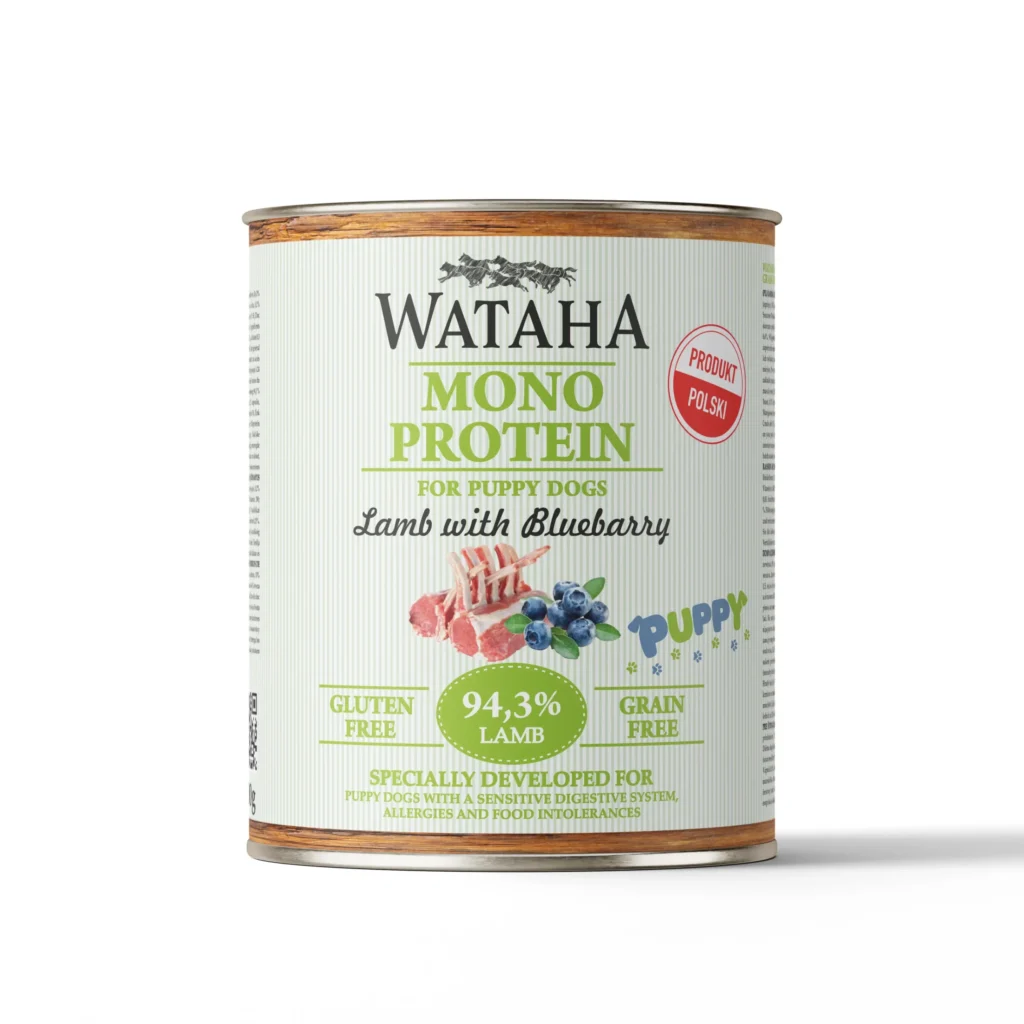 Wataha Mono Protein Jagniecina Puppy 800g