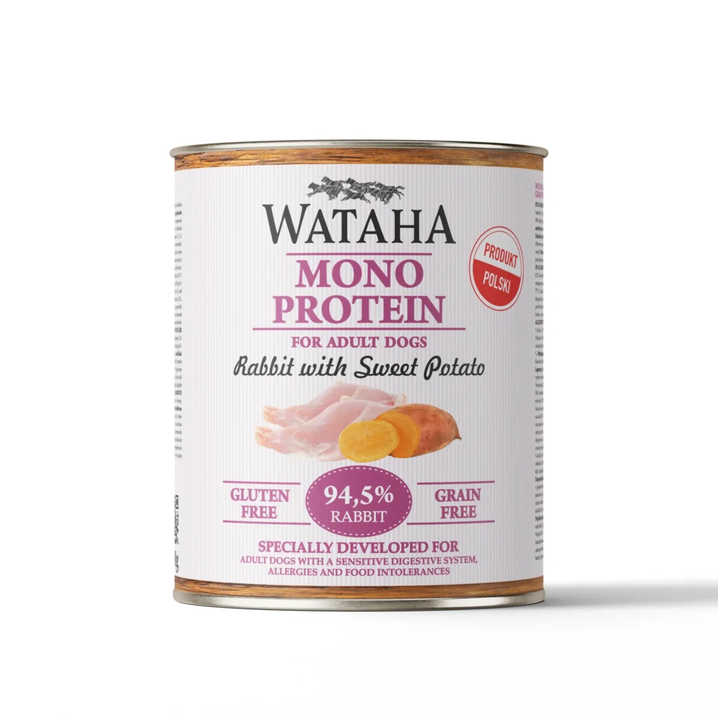 Wataha Mono Protein Królik z batatami 800g